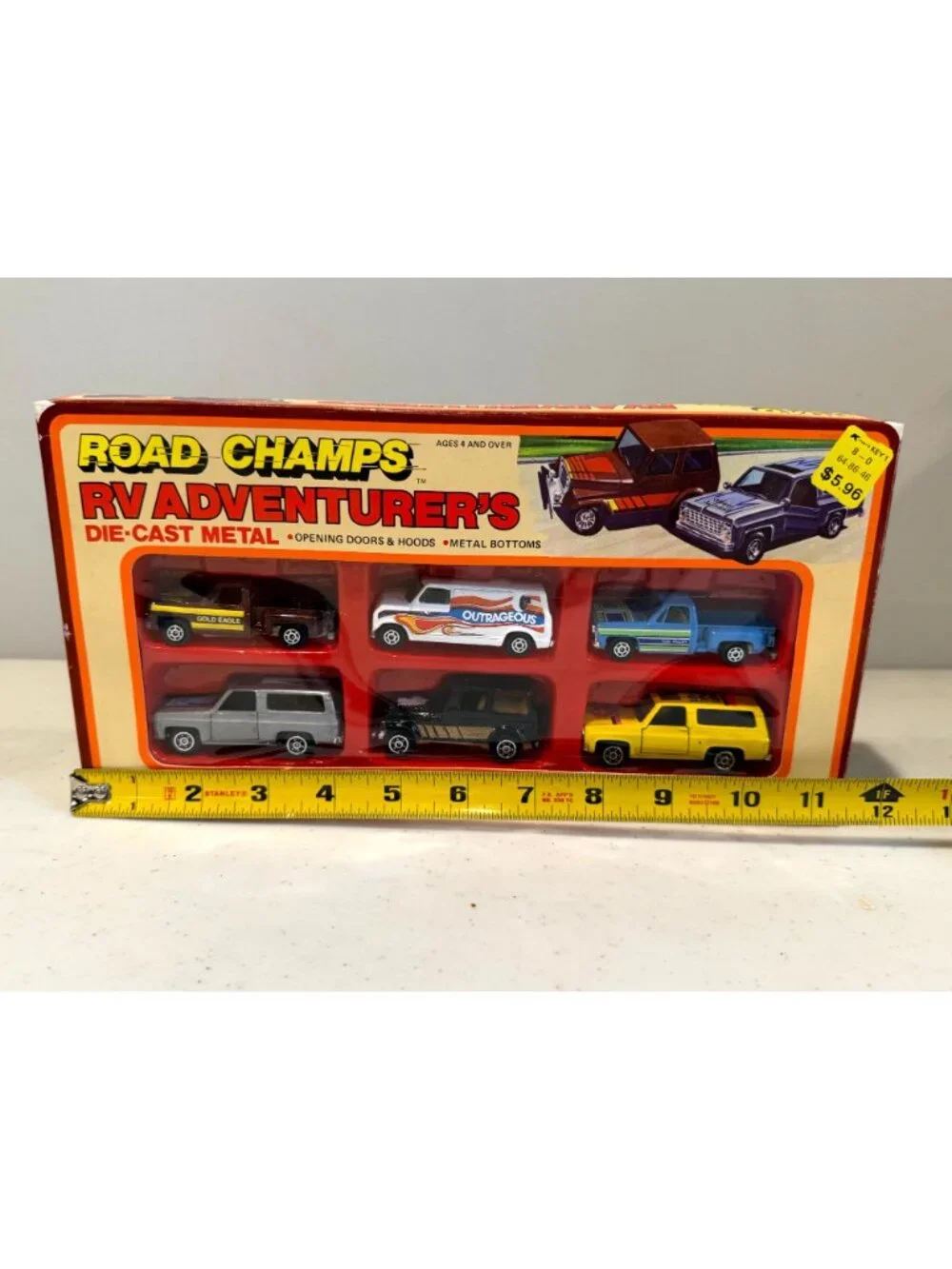 Vintage Road Champs RV Adventurer’s 6-Piece Diecast Set Kmart Exclusive No. 9053